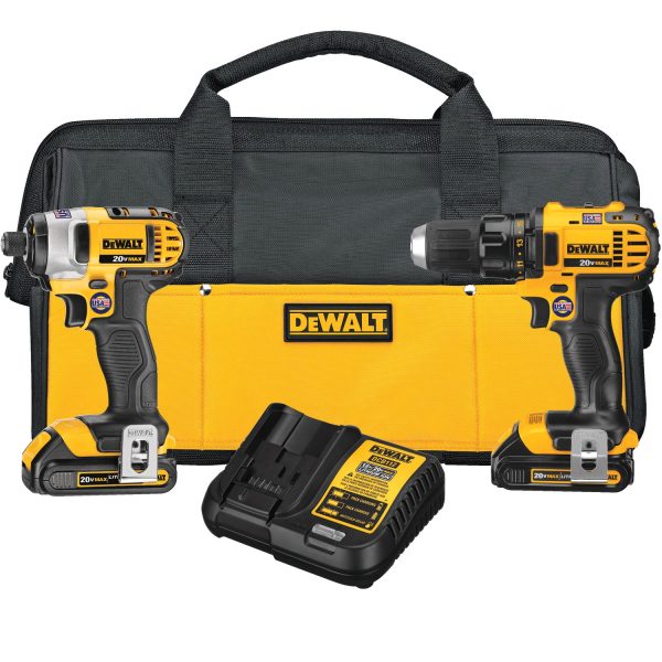 Combo máy Dewalt 12V DCD701 + DCF801 ( DCK28701D2 )