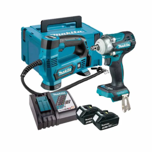 Bộ sản phẩm Makita DLX2423AJ (DTD157+DDF487+BL1820B*2)