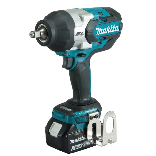 Máy siết bu lông dùng pin Makita DTW1002JX2 (12.7MM/DÂY ĐEO (kèm 02 pin 5.0 + sạc nhanh)