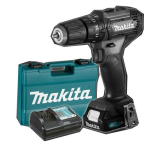 Máy khoan búa, vặn vít dùng pin Makita HP333DWYB (12V) (bản giới hạn - màu đen) (Sạc (DC10WD))