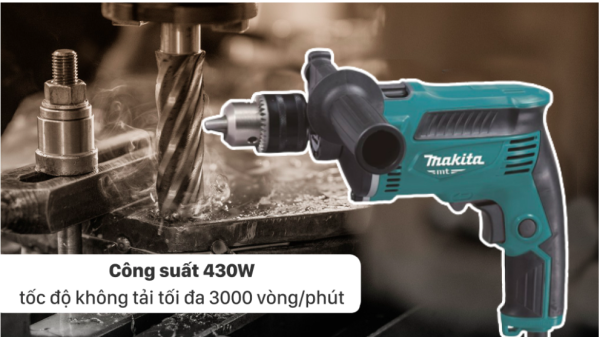 Máy khoan Makita M8103KX2B (kèm 26 phụ kiện)