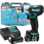 Máy siết bu lông dùng pin Makita TW161DSAE (12.7MM/BL) (kèm 02 pin 2.0 + sạc)