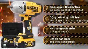 Máy vặn ốc chạy pin Dewalt DCF899HP2-KR  18V