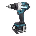 Máy khoan và vặn vít dùng pin Makita DDF489RTJ (BL)(18V) (2 pin 5.0Ah(BL1850B), sạc nhanh(DC18RC))