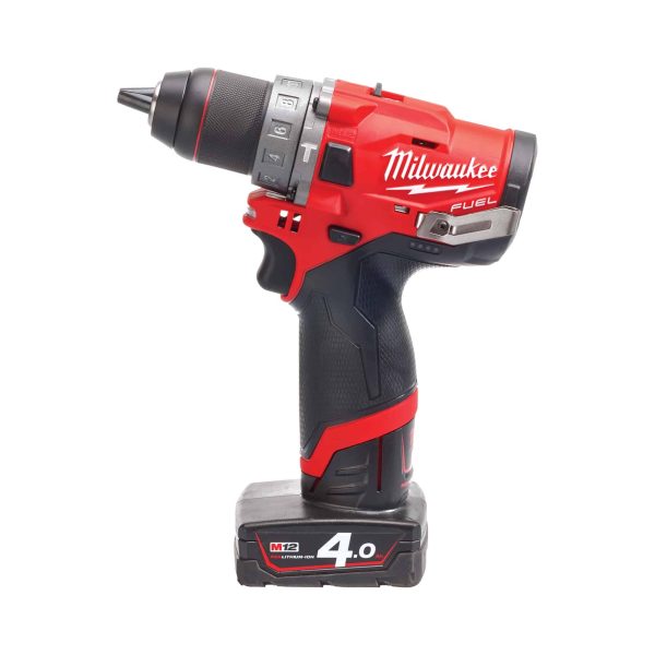 Máy khoan động lực Milwaukee M12 FPD-402C SET (2 pin x 4.0Ah, 1 sạc)