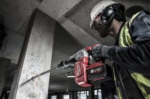 Máy khoan búa Milwaukee M18 CHM-902C SET (2pin x 9.0Ah, 1 sạc)