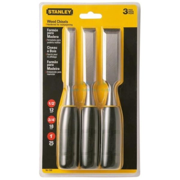 Bộ đục gỗ Stanley 16-089 3 chi tiết