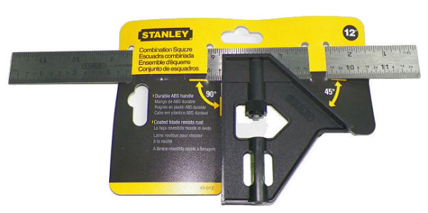 Ê ke vuông kết hợp cán nhựa cầm tay Stanley 46-012 12''/300mm