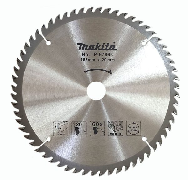 Lưỡi cắt gỗ Makita P-67963 (185mm)