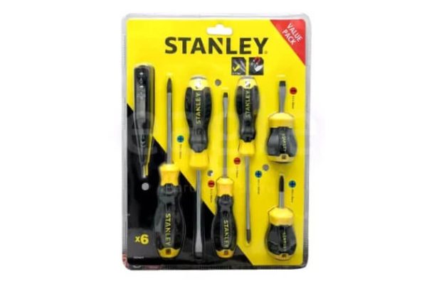 Bộ tuốc nơ vít 6 chi tiết Stanley STMT66679