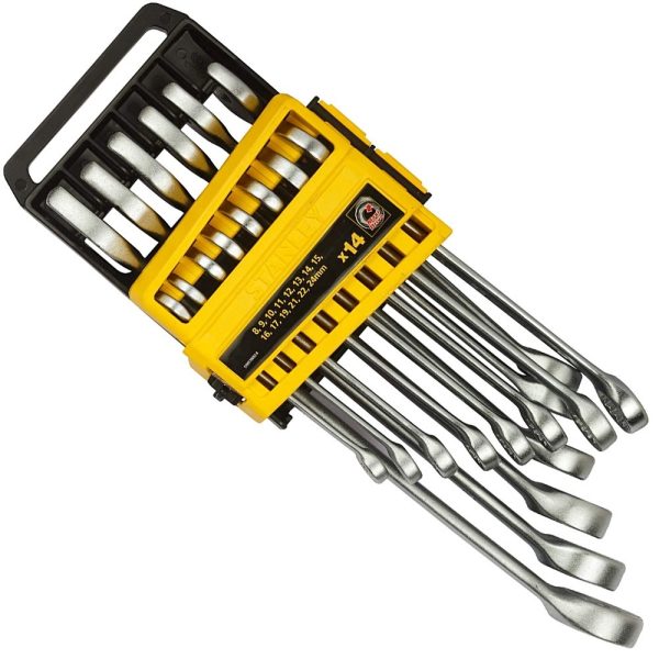 Bộ cờ lê vòng miệng Stanley STMT78092-8 14 chi tiết 8-24mm