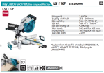 Máy Cưa Trượt Đa Góc Makita LS1110F (260mm)