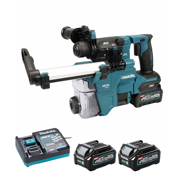 Máy Khoan Bê Tông 3 Chức Năng Dùng Pin Makita HR010GD201 (CHUÔI GÀI SDS-PLUS/20MM)(40V MAX)