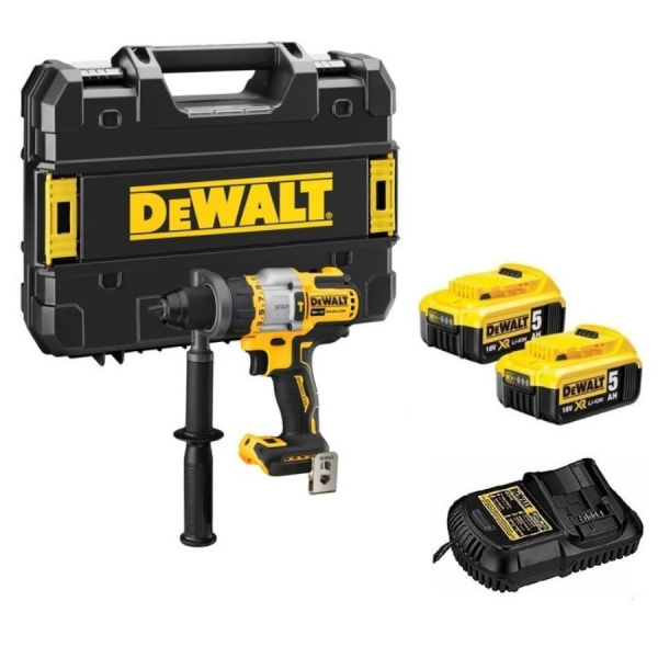 Máy Khoan Động Lực Cầm Tay Pin 20V Dewalt DCD999P2 (Kèm 02 Pin 5.0 + Sạc)