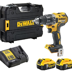 Máy khoan cầm tay Dewalt DCD708P2 20Vmax/BL(kèm 02 pin 5.0Ah+ sạc)