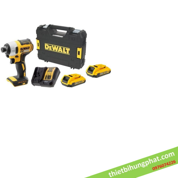 Máy vặn vít dùng pin Dewalt DCF787D2 (18V)(kèm 02 pin 2.0Ah + sạc),