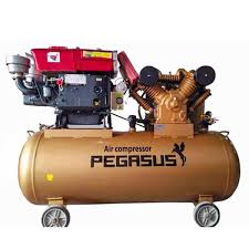 Máy Nén Khí PE TM-V-0.67/12.5-330L-7.5HP Đầu nổ D8 Pegasut PE 330L 16